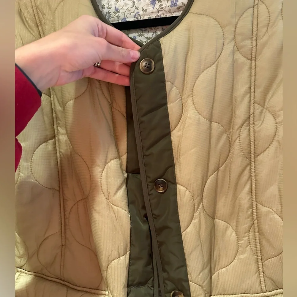 Anthropologie Mable Reversible Puffer Jacket - Picture 8 of 8